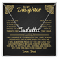 Amity Name Necklace - Daughter Your Biggest Fan