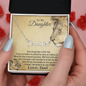 Amity Name Necklace - Daughter Proud Father