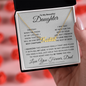 Amity Name Necklace - Daughter Be There For You