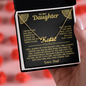 Amity Name Necklace - Daughter Your Biggest Fan