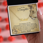 Amity Name Necklace - Daughter Proud Father