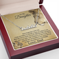 Amity Name Necklace - Daughter Proud Father