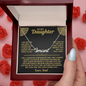 Amity Name Necklace - Daughter Your Biggest Fan
