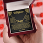 Amity Name Necklace - Daughter Your Biggest Fan
