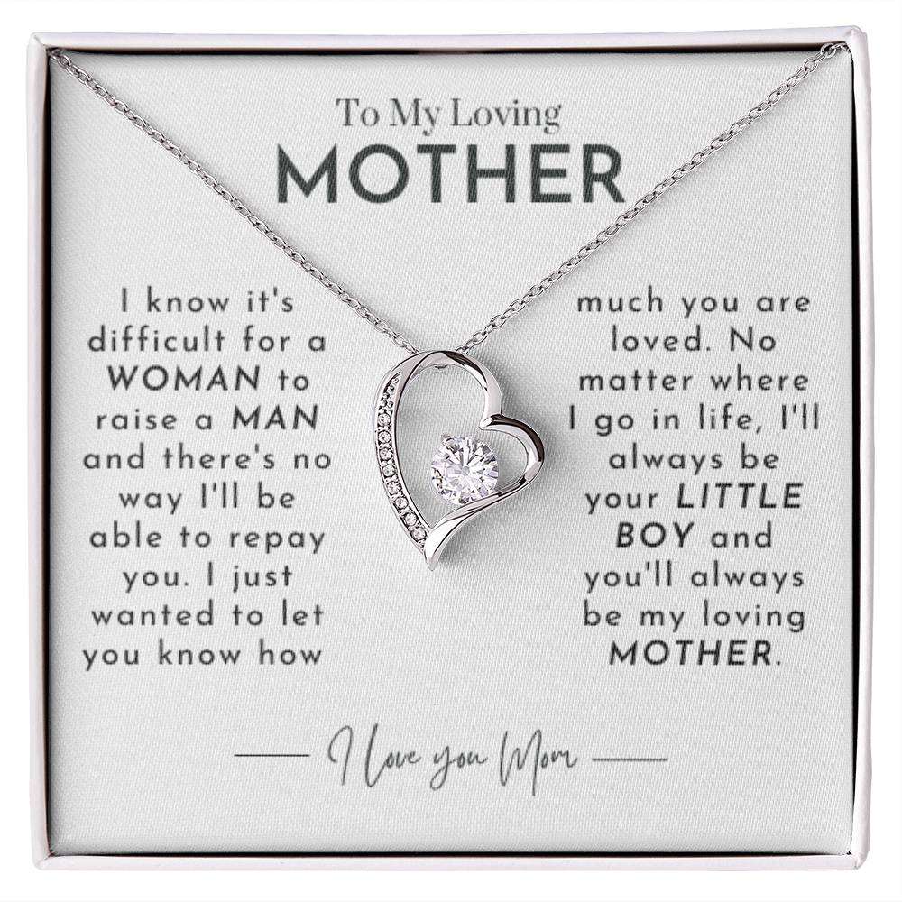 Amity Heart Necklace - My Loving Mom