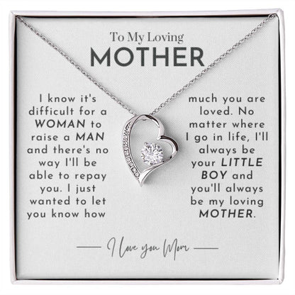 Amity Heart Necklace - My Loving Mom