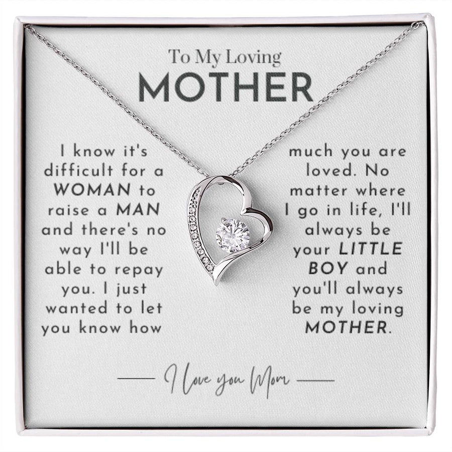 Amity Heart Necklace - My Loving Mom