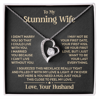 Amity Heart Necklace - Stunning Wife