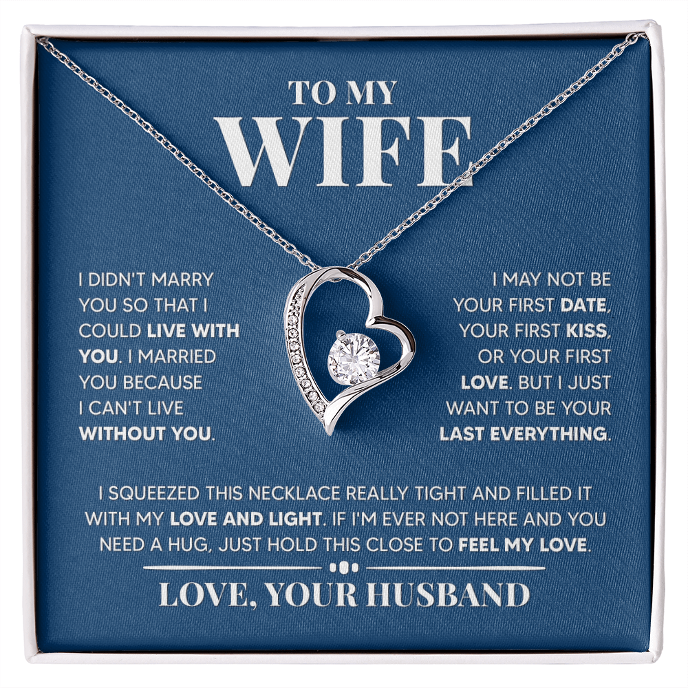 Amity Heart Necklace - Wife Your Last Everything