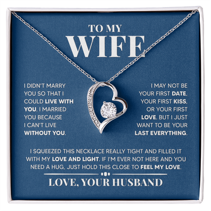 Amity Heart Necklace - Wife Your Last Everything