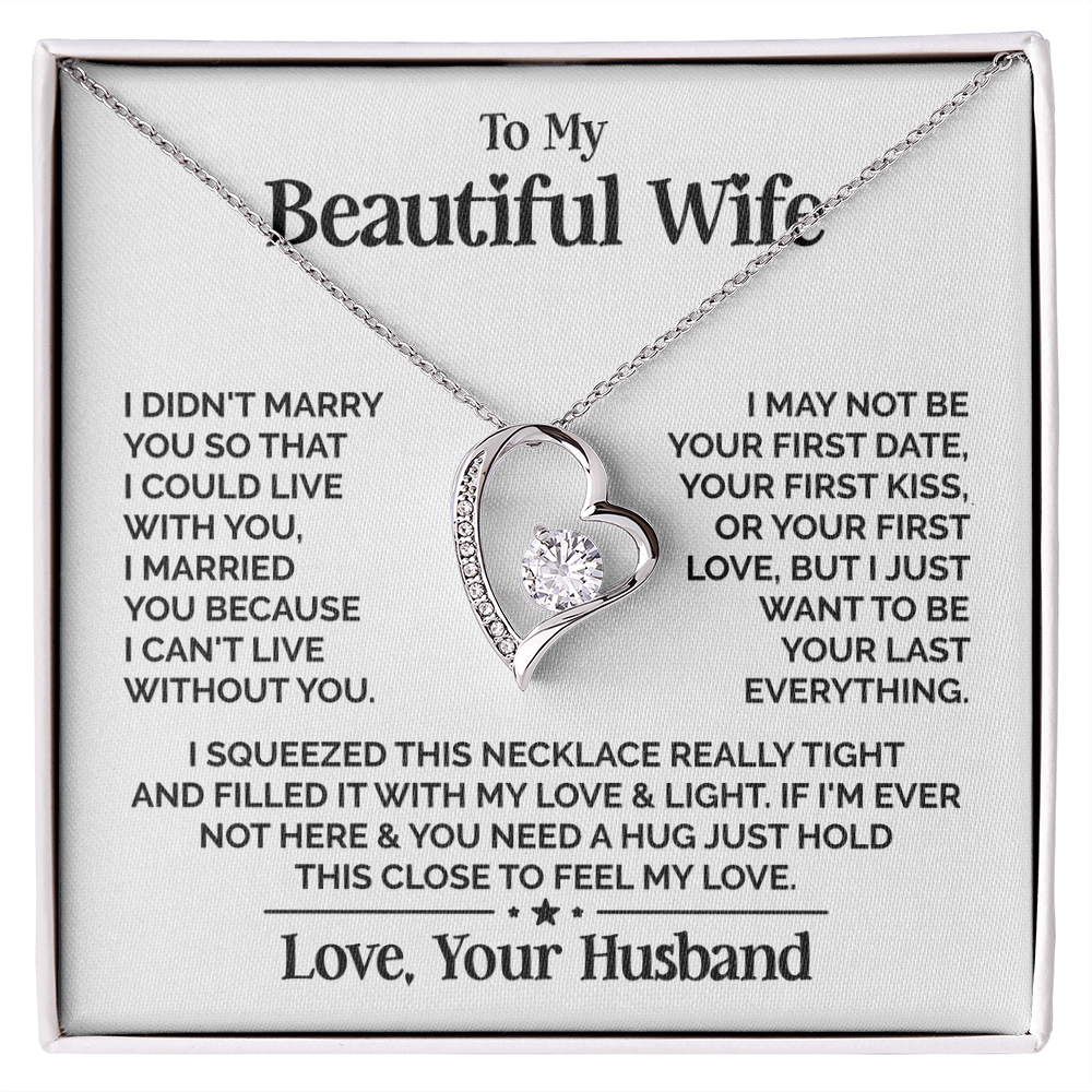 Amity Heart Necklace - Beautiful Wife