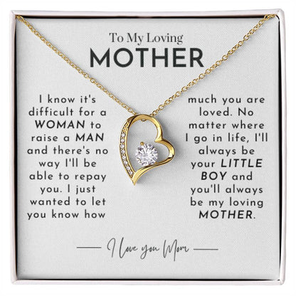 Amity Heart Necklace - My Loving Mom