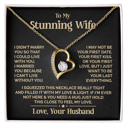 Amity Heart Necklace - Stunning Wife