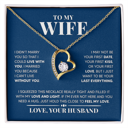 Amity Heart Necklace - Wife Your Last Everything
