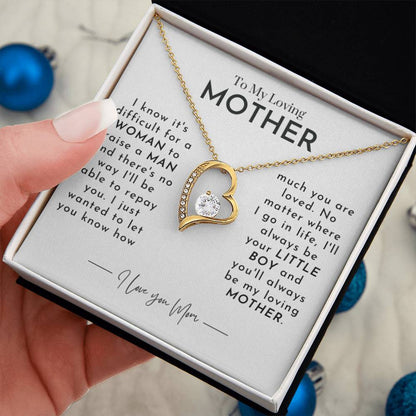Amity Heart Necklace - My Loving Mom
