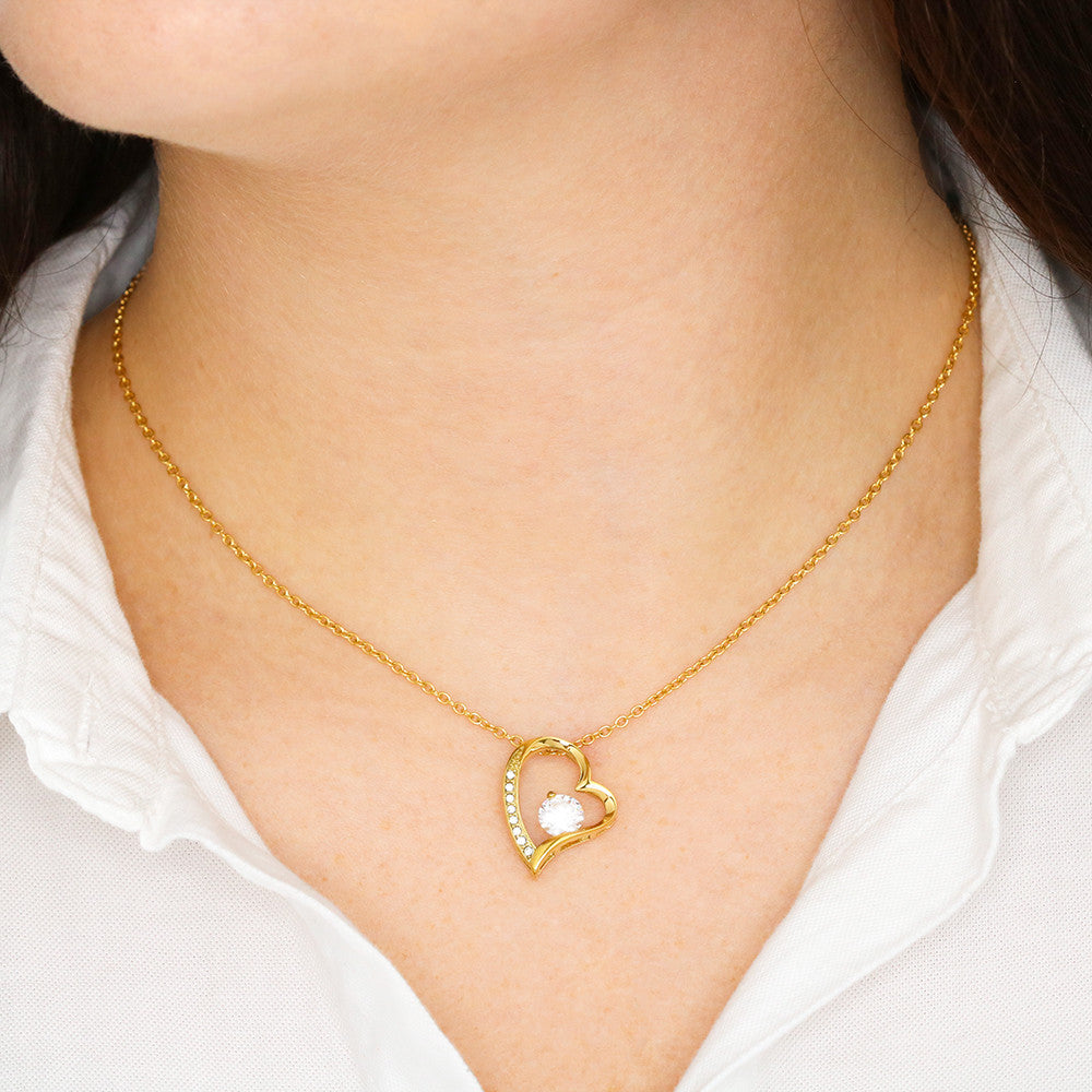 Amity Heart Necklace - My Loving Mom