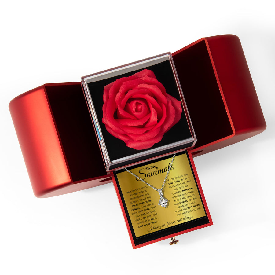 Amity Alluring Necklace - Rose Heart Box - Soulmate The Best Thing